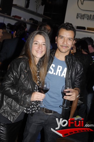 Cristián Campos en Inauguración tienda G-Star Raw en Parque Arauco
