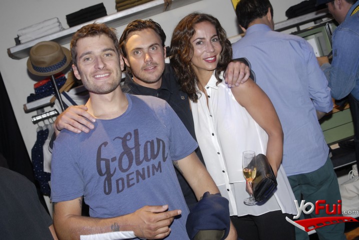 Andrea Herman en Inauguración tienda G-Star Raw en Parque Arauco