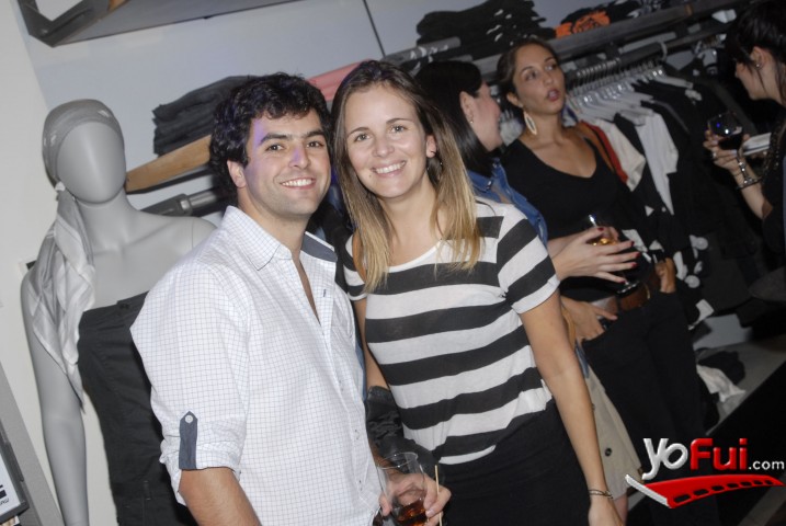 Nicolás González en Inauguración tienda G-Star Raw en Parque Arauco