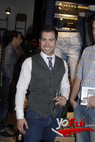 Rafael Arancibia en Inauguración tienda G-Star Raw en Parque Arauco