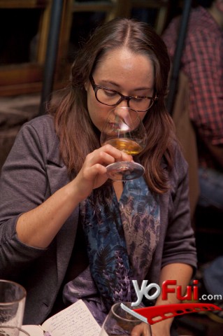 Isidora Diaz en Cata Tullamore Dew