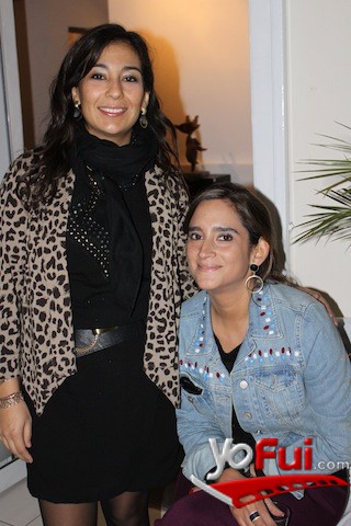 Camila Labarca en Inauguración exposición de Tito Ortiz "Mujeres 2013"