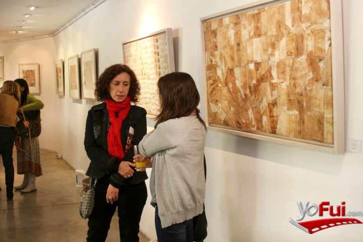 Carolina Montt en Exposición de Denise Blanchard