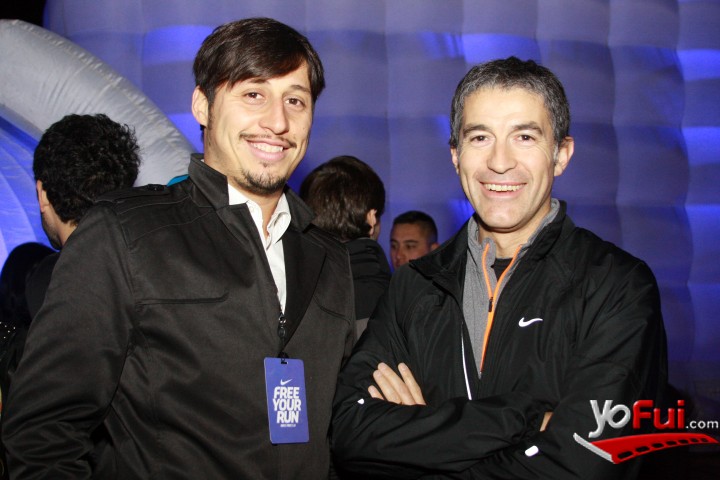 Polo Ramirez en Lanzamiento de Nike Free