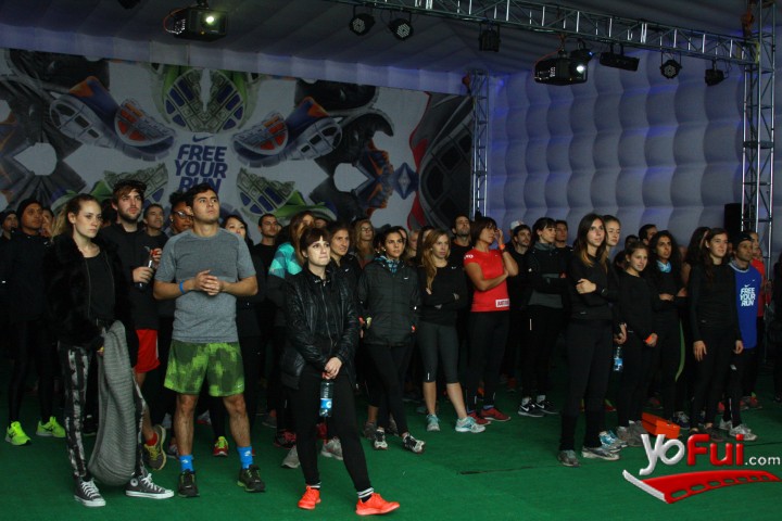 Fotografía en Lanzamiento de Nike Free, Parque Bicentenario