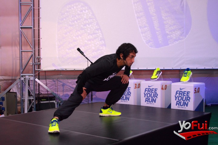Fotografía en Lanzamiento de Nike Free, Parque Bicentenario
