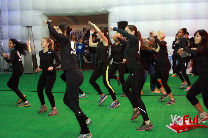 Fotografía en Lanzamiento de Nike Free, Parque Bicentenario