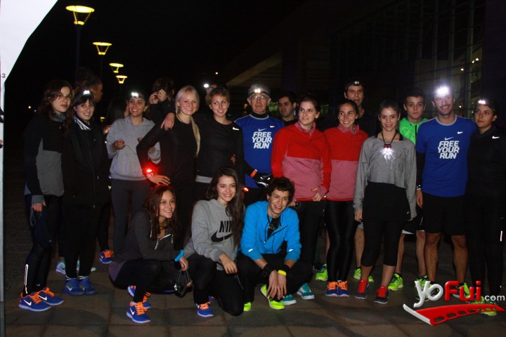 Fotografía en Lanzamiento de Nike Free, Parque Bicentenario