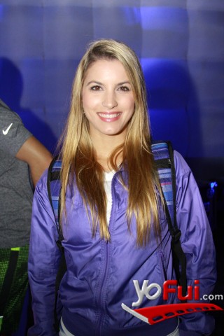 Lucila Vit en Lanzamiento de Nike Free