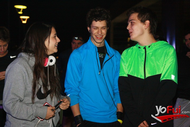 Simón Pesutic en Lanzamiento de Nike Free