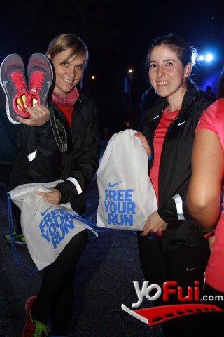 Matilda Svensson en Lanzamiento de Nike Free