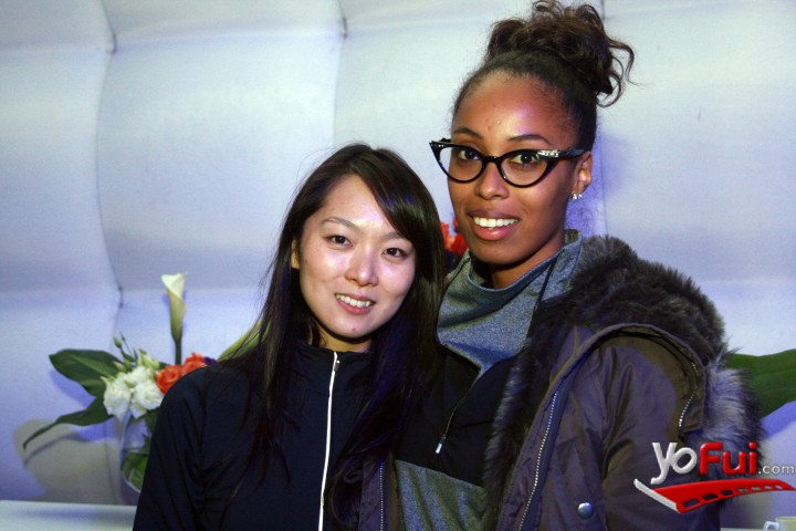 Génesis Lagos en Lanzamiento de Nike Free