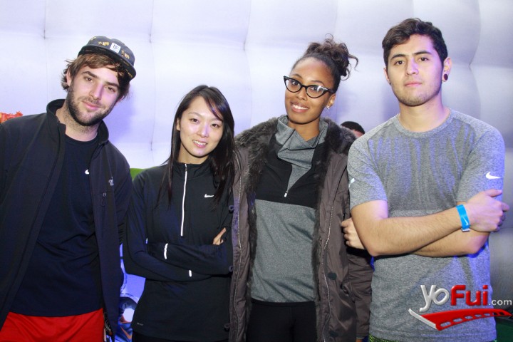 Génesis Lagos en Lanzamiento de Nike Free