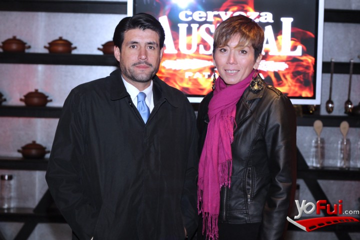 Karen Uribarri en Lanzamiento cerveza Torres del Paine