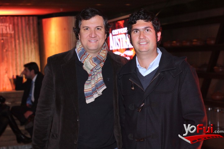 Cristián Weinstein en Lanzamiento cerveza Torres del Paine