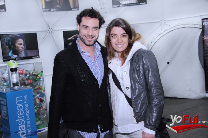 Tatiana Riesle en Estreno "El mar en la muralla"