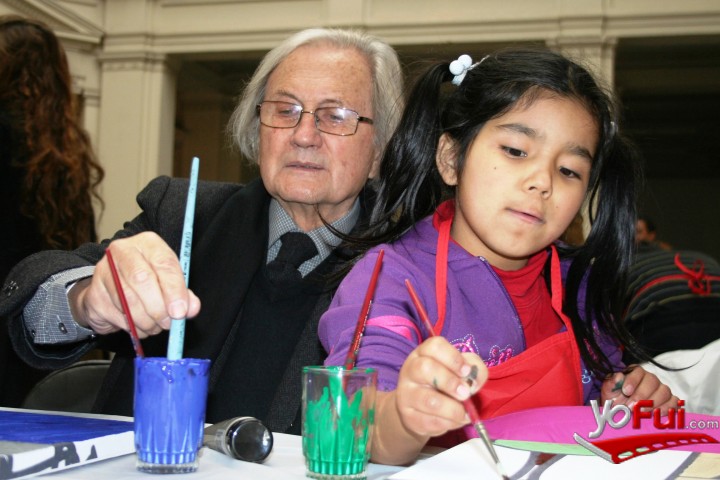 Francisco Brugnoli en "Art is love, Global Paint Fest" - Fundación Nuestros Hijos