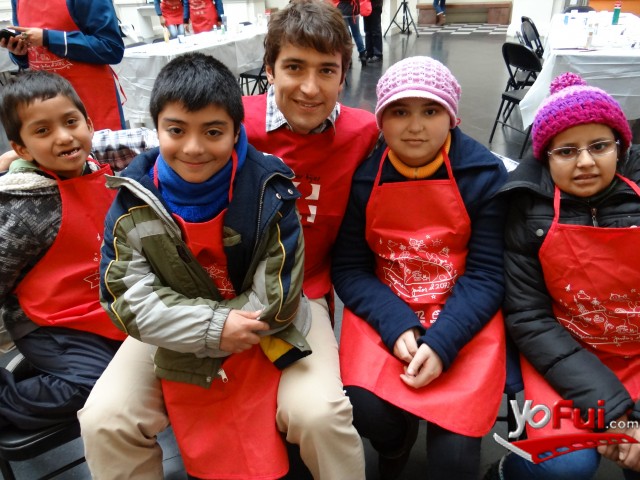 Jeremías Israel y niños de FNH