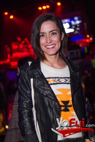 Loreto Muñoz en Bomba Estéreo y Astro en la Cúpula