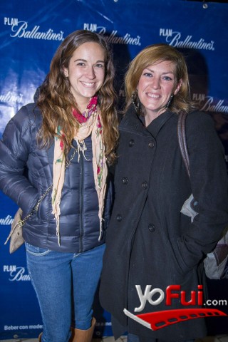 Catalina Pavez en Fiesta Plan Ballantine´s y Club Fauna.