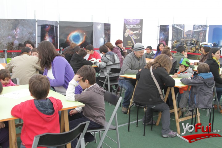 Fotografía en Inauguración de  la segunda versión de EntreteVacaciones, Planetario de Santiago