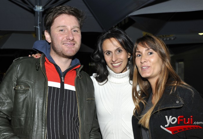 María Paz Bosselin en Inauguración de  La Sanguchería