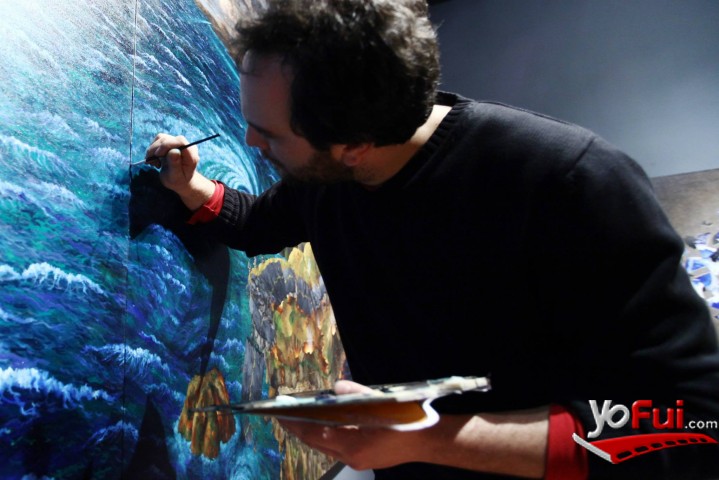 Fotografía en Inauguración muestra "Cuando desperté no había nadie", Museo Nacional de Bellas Artes