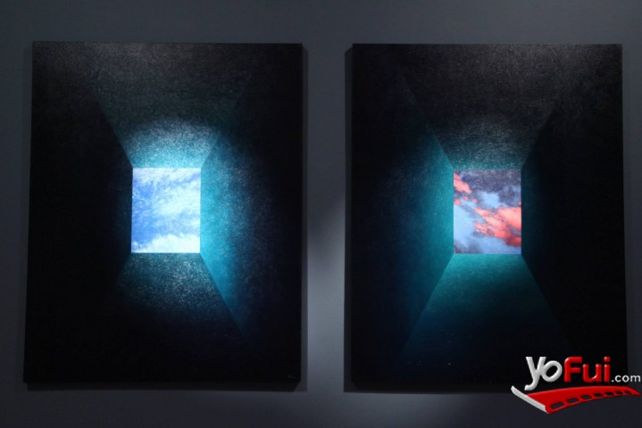 Fotografía en Inauguración muestra "Cuando desperté no había nadie", Museo Nacional de Bellas Artes