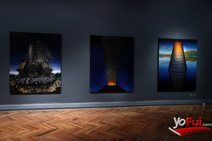Fotografía en Inauguración muestra "Cuando desperté no había nadie", Museo Nacional de Bellas Artes