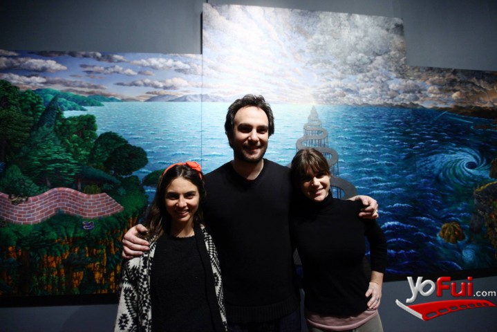 Fotografía en Inauguración muestra "Cuando desperté no había nadie", Museo Nacional de Bellas Artes