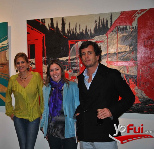 Francisca Valdés en Inauguración “Estructuras de Cancha” del artista Juan Cristóbal González