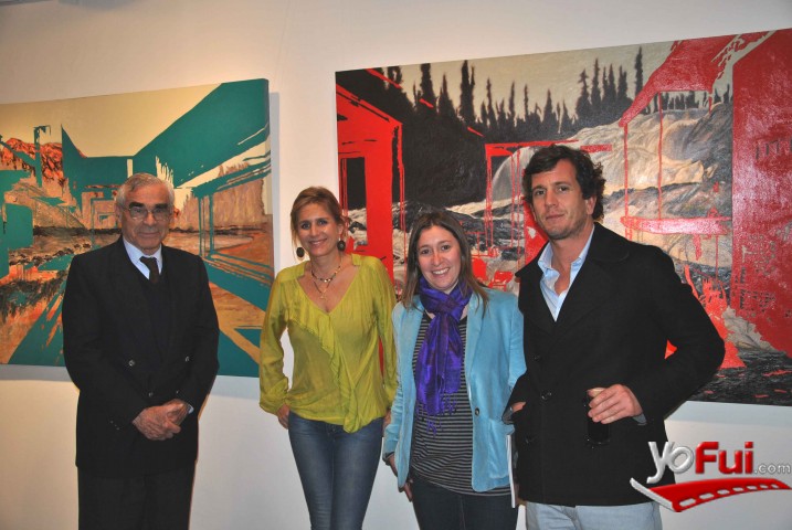 Francisca Valdés en Inauguración “Estructuras de Cancha” del artista Juan Cristóbal González
