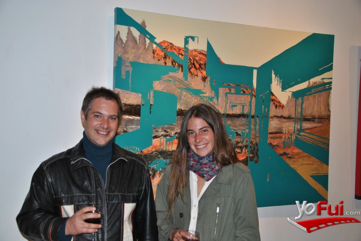 María Jesús González en Inauguración “Estructuras de Cancha” del artista Juan Cristóbal González