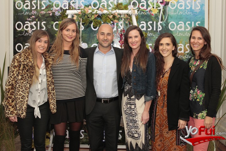 Aurelie Manas en Lanzamiento Oasis London en Chile