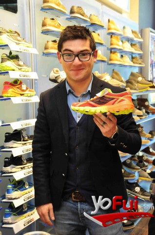 Claudio Castellón en Reapertura Skechers en Mall Marina Arauco