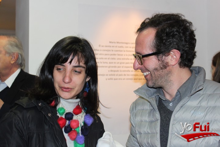 María José Rojas en Exposición de Marcela Muñoz y Ximena Sotomayor