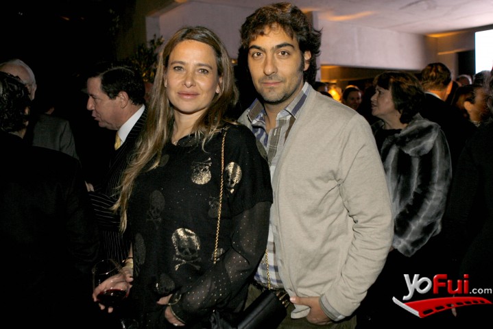 Chris Carpentier en Inauguracion Edificio Quinchamali de Los Andes