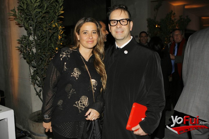 Alejandra Vallarino en Inauguracion Edificio Quinchamali de Los Andes