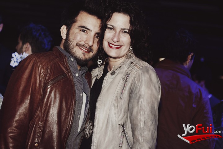Lorraine Biaggi en Fiesta Royal Guard Black Label en el Metro