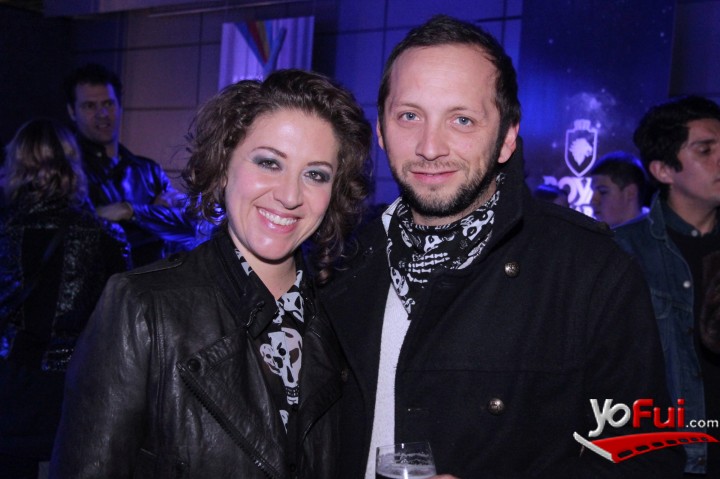 Sebastián Layseca en Fiesta Royal Guard Black Label en el Metro