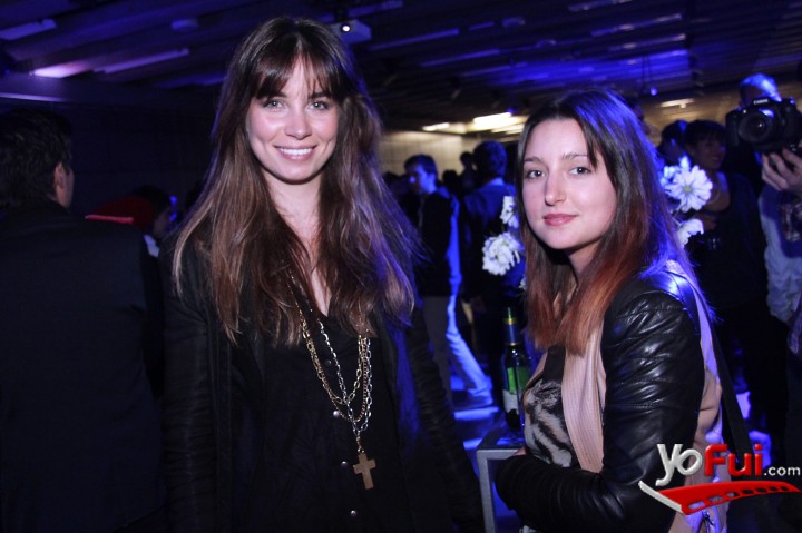 Rosario Acevedo en Fiesta Royal Guard Black Label en el Metro