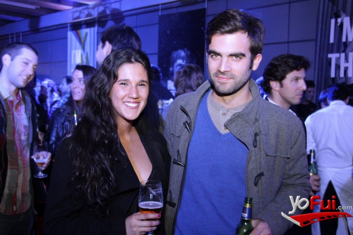 Javiera Rodríguez en Fiesta Royal Guard Black Label en el Metro