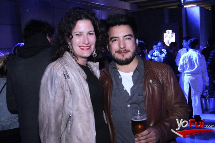 Lorraine Biaggi en Fiesta Royal Guard Black Label en el Metro
