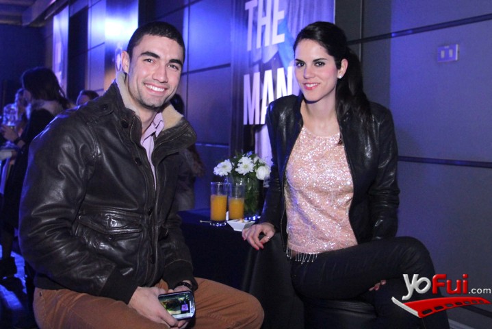 Sara Guzmán en Fiesta Royal Guard Black Label en el Metro