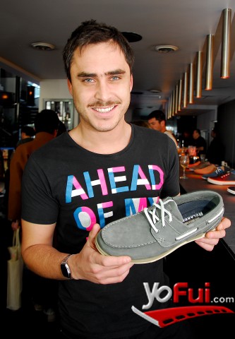 Nicolás Oyarzún en Lanzamiento colección Spring-Summer 2014