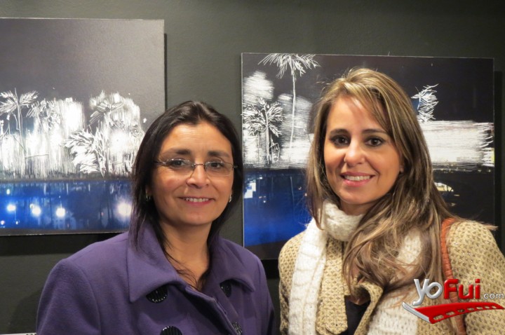 Pilar Saldaña en Exposición “Escalabrados y Derrames” de la artista Rosangela Dorazio