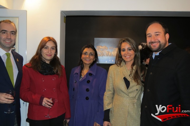 Pilar Saldaña en Exposición “Escalabrados y Derrames” de la artista Rosangela Dorazio