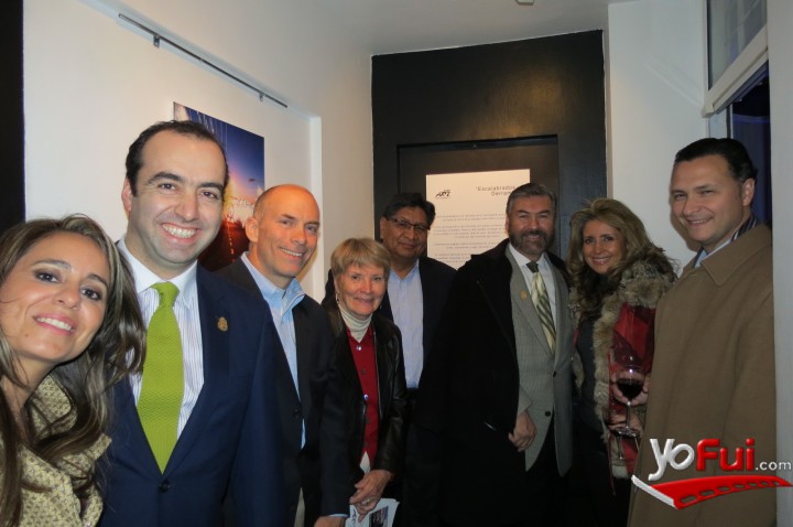 Néstor Soto en Exposición “Escalabrados y Derrames” de la artista Rosangela Dorazio