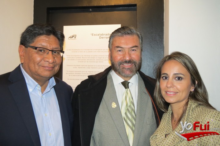 Néstor Soto en Exposición “Escalabrados y Derrames” de la artista Rosangela Dorazio