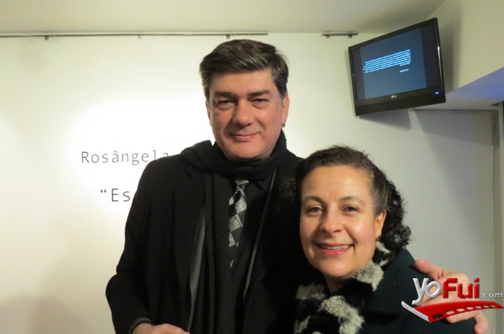 Eduardo Palacios en Exposición “Escalabrados y Derrames” de la artista Rosangela Dorazio